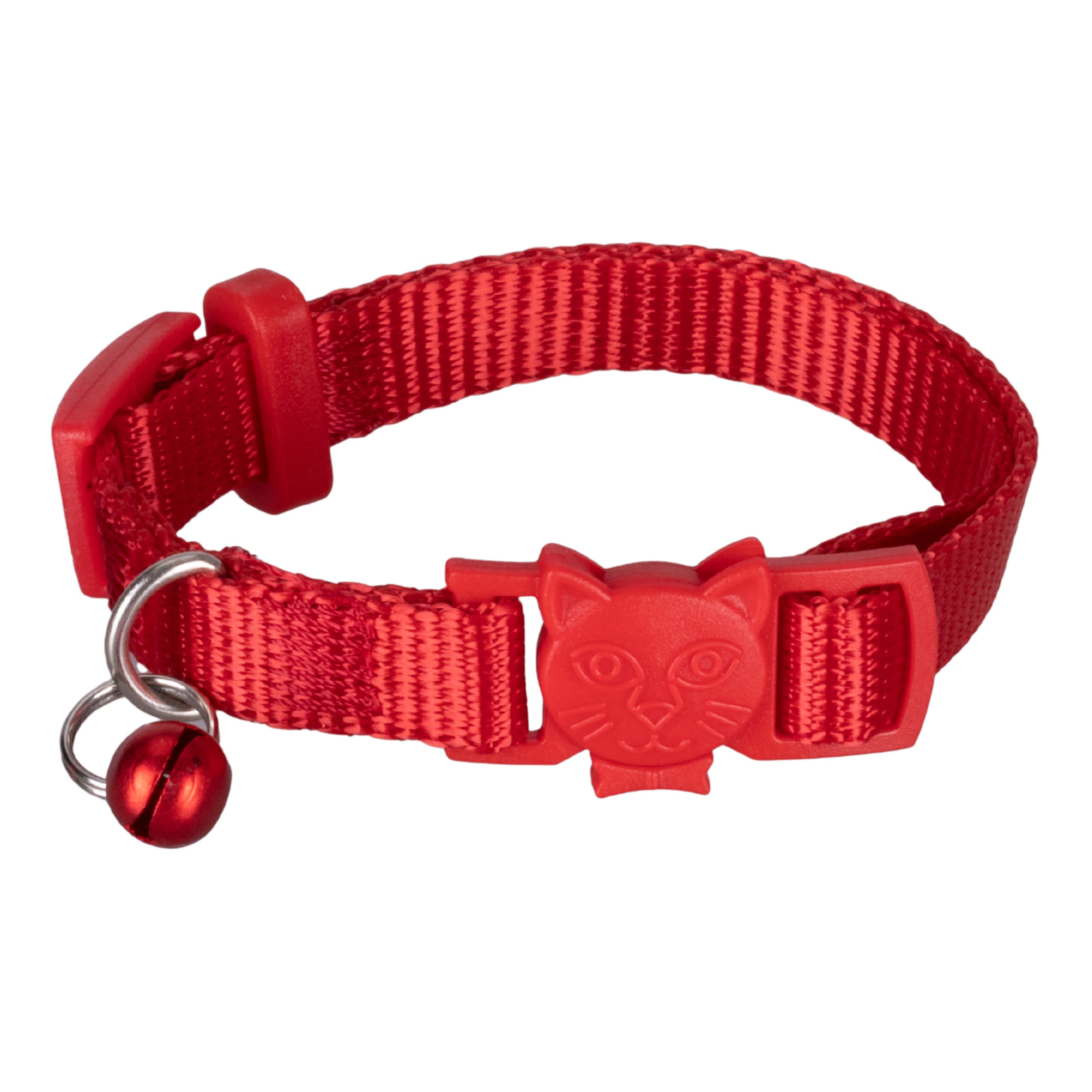 Swissplus Urban Paws Kedi Tasması – Crimson Red | Ayarlanabilir, Dayanıklı, Hafif-10Mm