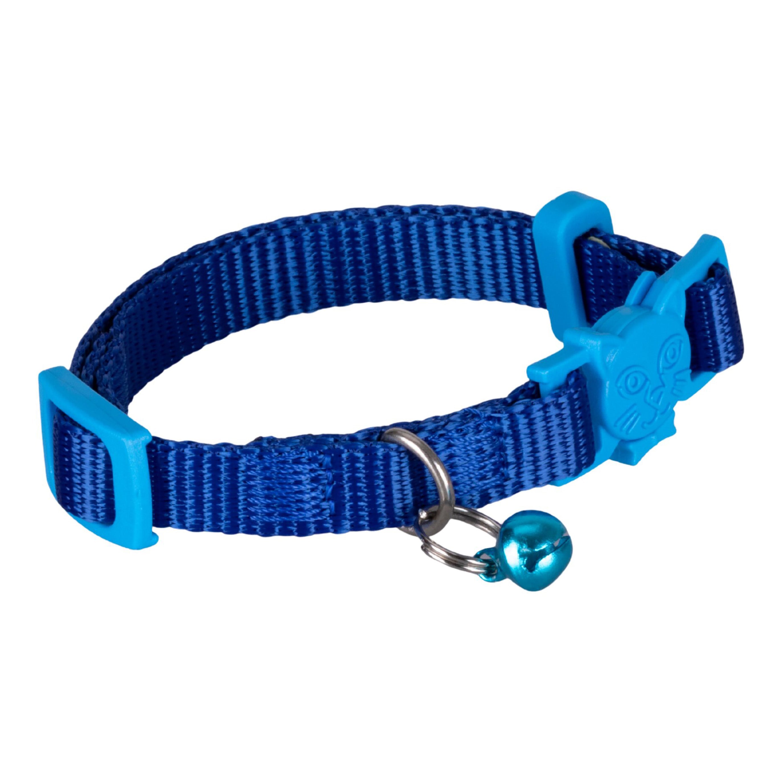 Swissplus Urban Paws Kedi Tasması – Deep Ocean Blue | Ayarlanabilir, Dayanıklı, Hafif-10Mm