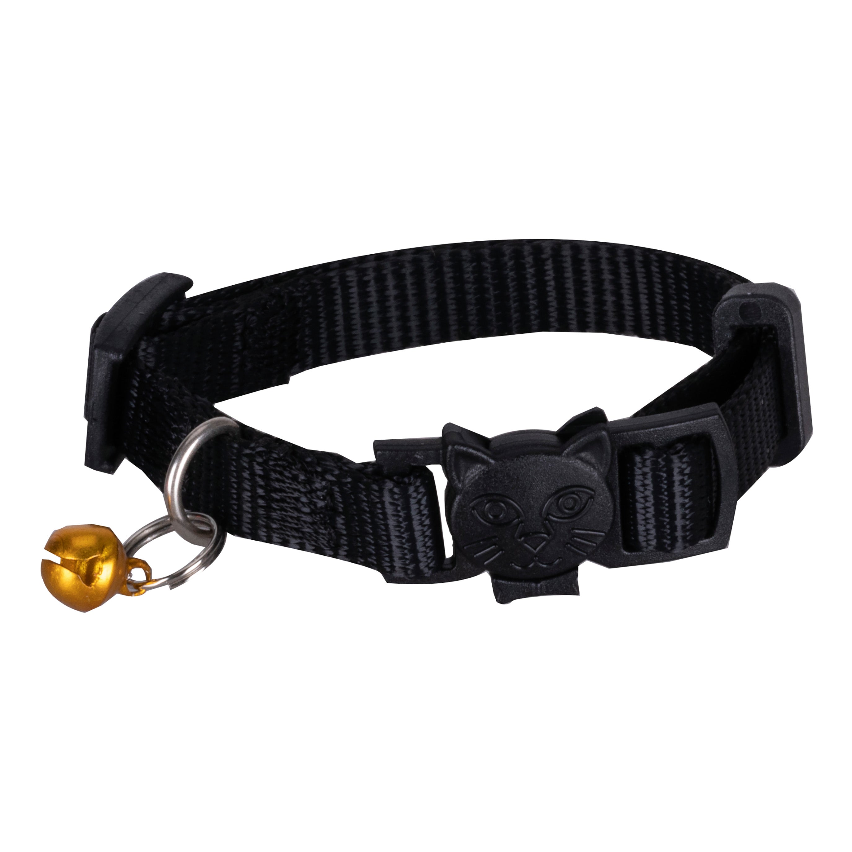 Swissplus Urban Paws Kedi Tasması – Noir Black | Ayarlanabilir, Dayanıklı, Hafif-10Mm
