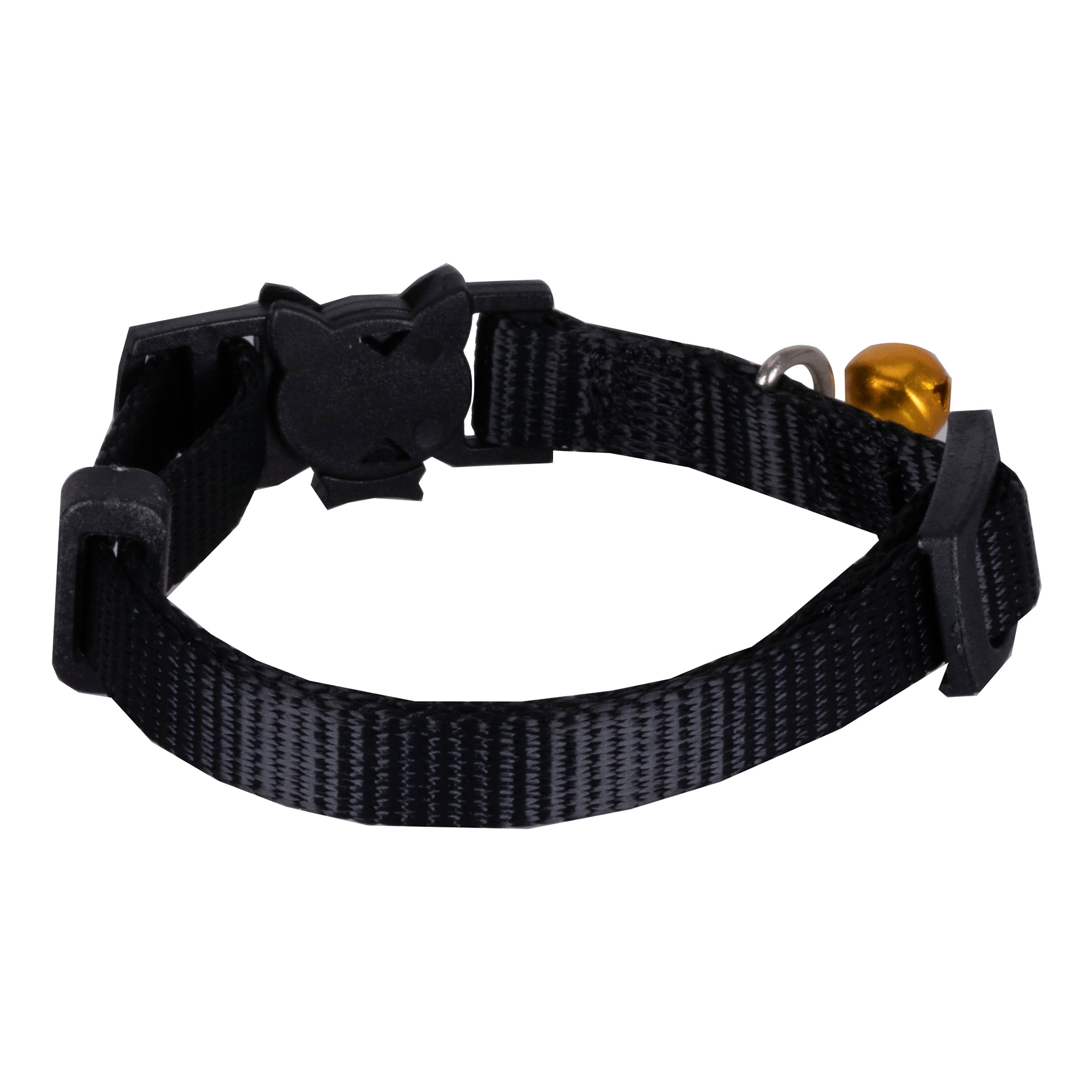 Swissplus Urban Paws Kedi Tasması – Noir Black | Ayarlanabilir, Dayanıklı, Hafif-10Mm