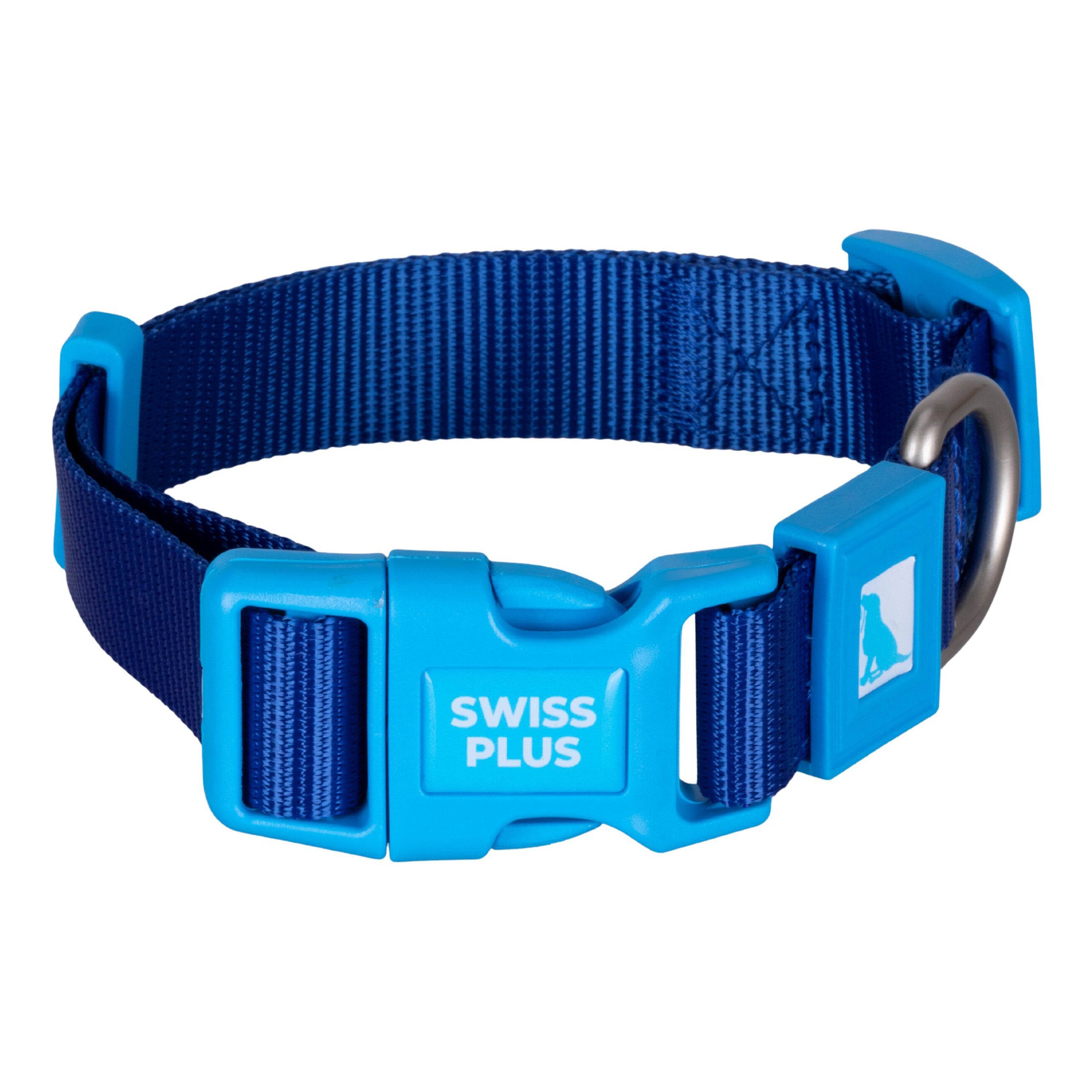 Swissplus Urban Paws Köpek Tasması – Deep Ocean Blue | Ayarlanabilir, Dayanıklı, Hafif-25Mm