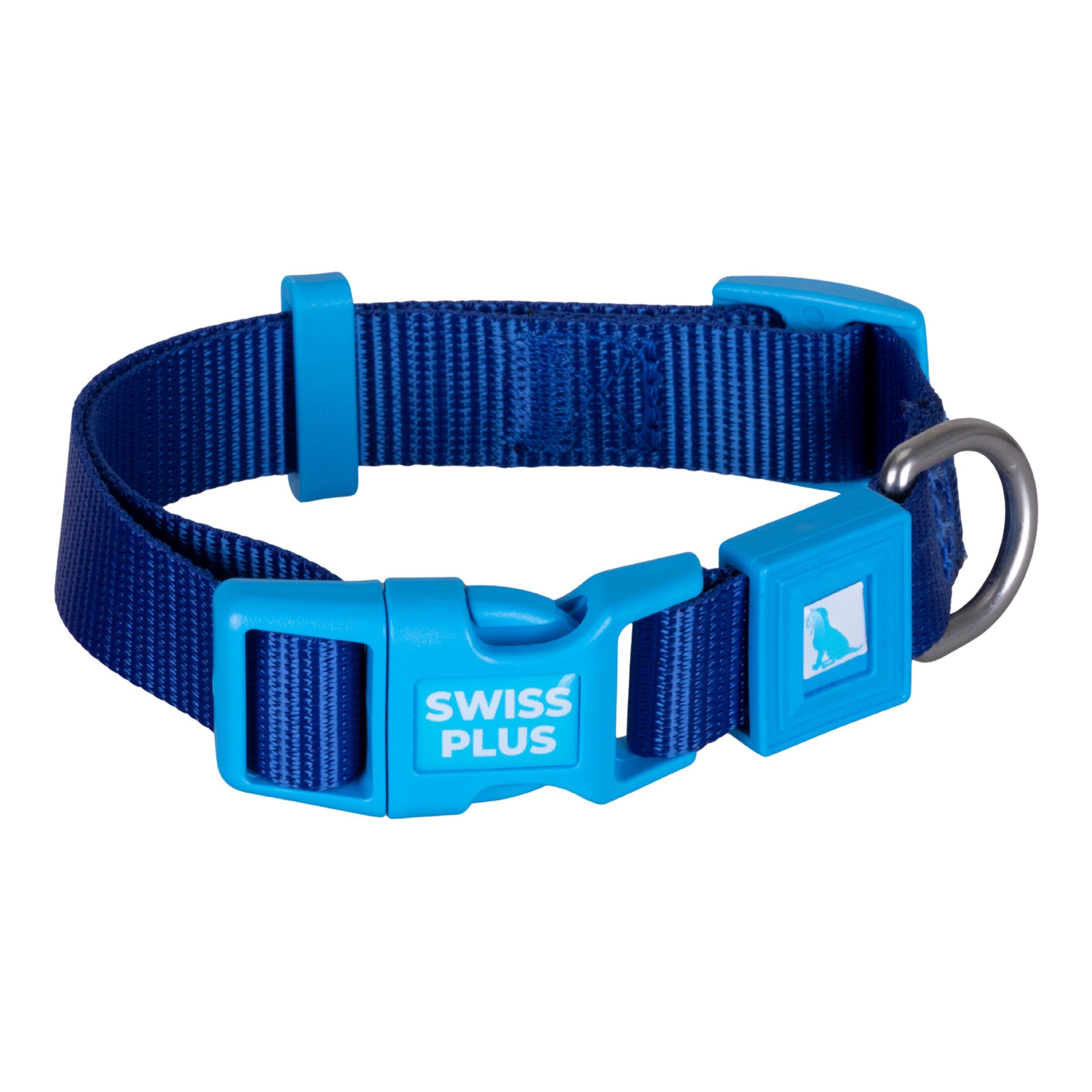 Swissplus Urban Paws Köpek Tasması – Deep Ocean Blue | Ayarlanabilir, Dayanıklı, Hafif-25Mm