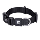 Swissplus Urban Paws Köpek Tasması – Noir Black | Ayarlanabilir, Dayanıklı, Hafif-25Mm