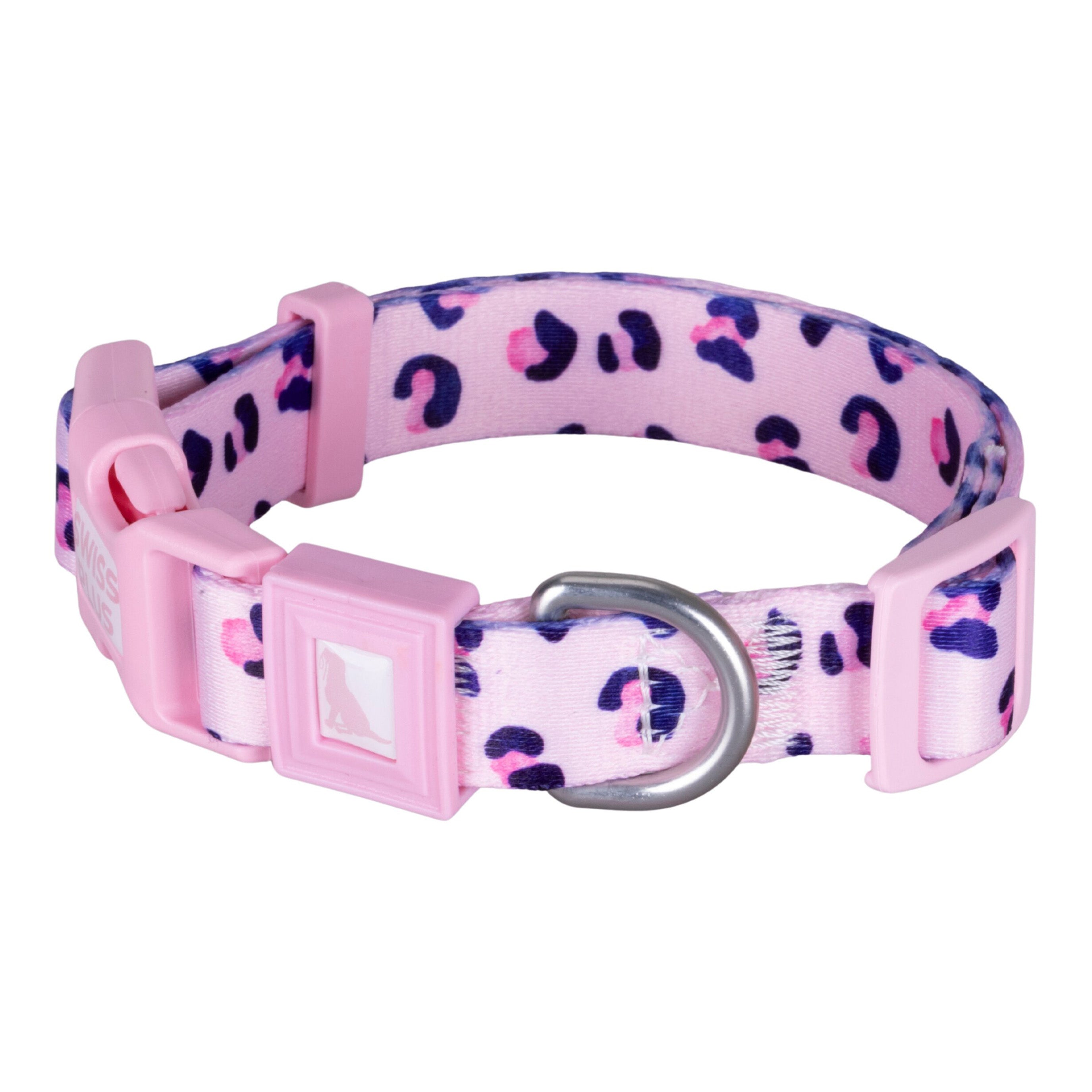 Swissplus Urban Paws Pink Leo Recycled Köpek Tasması - 25Mm