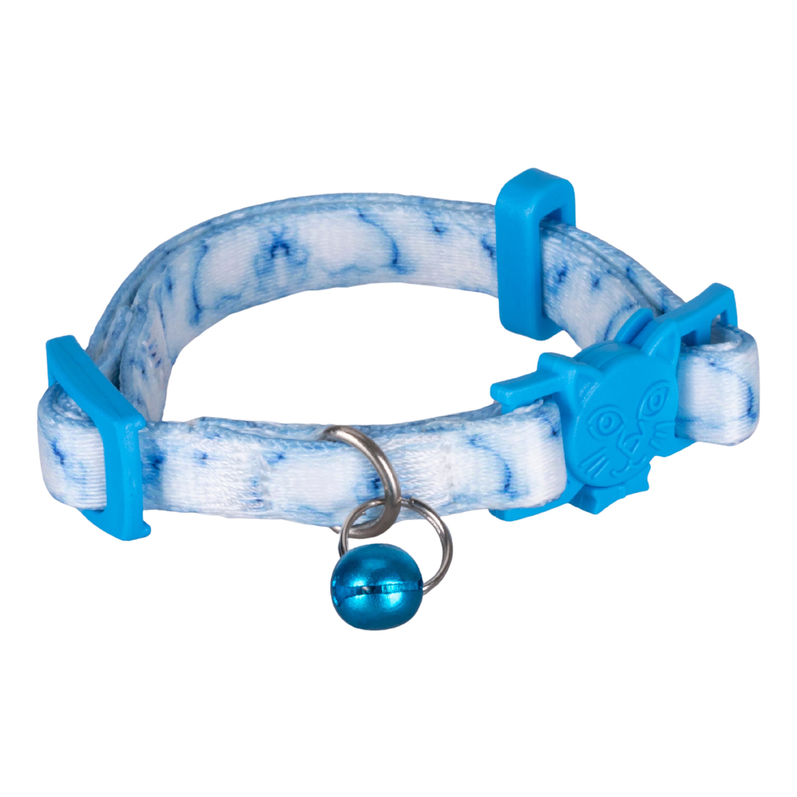 Swissplus Urban Paws Sky Marble Recycled Kedi Tasması- 10 Mm