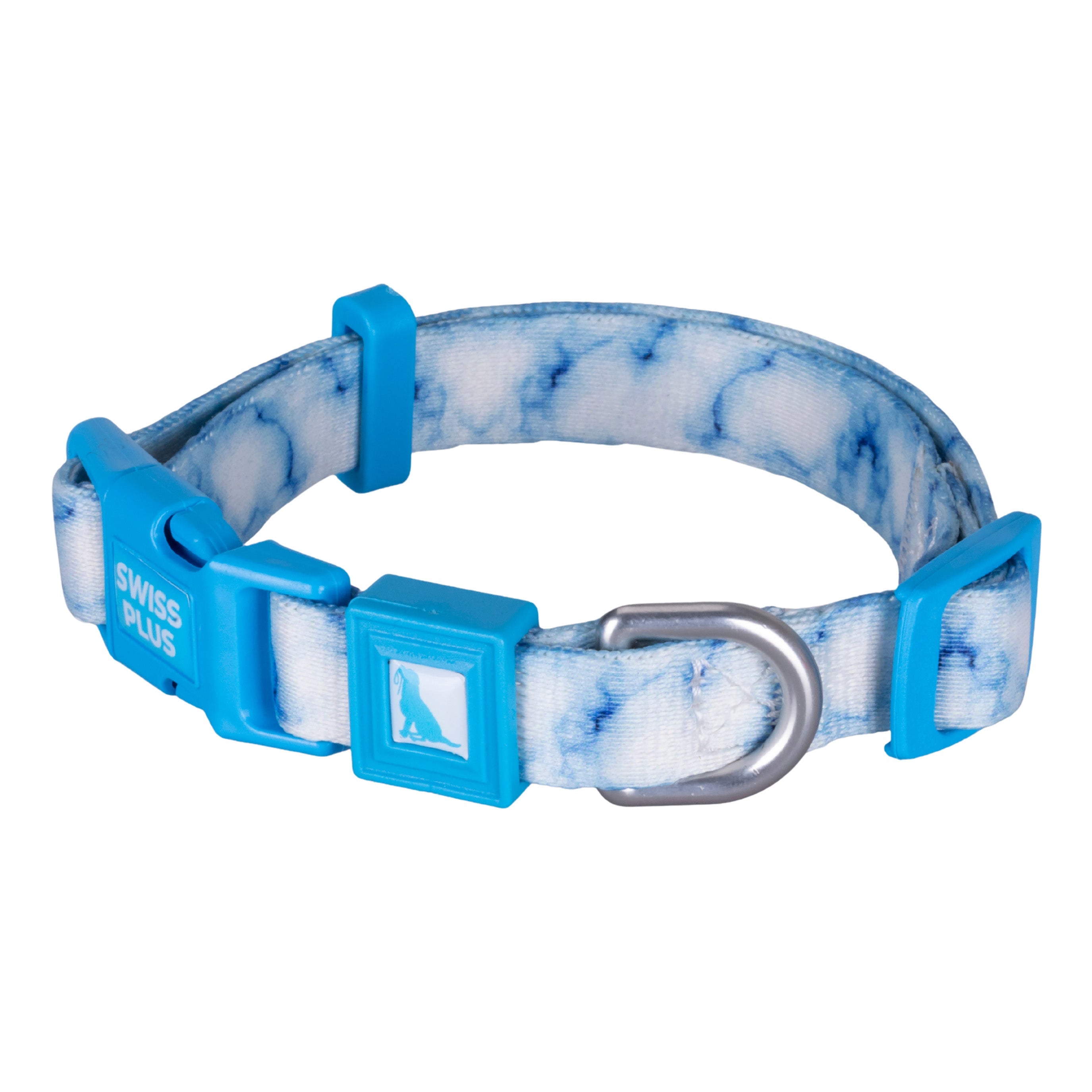 Swissplus Urban Paws Sky Marble Recycled Köpek Tasması - 15 Mm