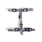 Swissplus Urban Paws Zebra Black Geri Dönüştürülmüş H-Tipi Köpek Göğüs Tasması-Xs