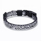 Swissplus Urban Paws Zebra Noir Recycled Köpek Tasması - 10 Mm