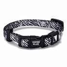 Swissplus Urban Paws Zebra Noir Recycled Köpek Tasması - 10 Mm