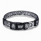 Swissplus Urban Paws Zebra Noir Recycled Köpek Tasması - 15 Mm