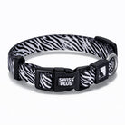 Swissplus Urban Paws Zebra Noir Recycled Köpek Tasması - 20 Mm