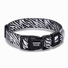 Swissplus Urban Paws Zebra Noir Recycled Köpek Tasması - 20 Mm