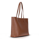Bloominbag-Terra Taba Hakiki Deri Kadın Omuz çantası – Sahara Tan Terra Structured Leather Tote-2-Milagron.com