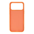 Tiara Orange Crystal Heart Iphone 17 Pro Max Taşlı Telefon Kılıfı