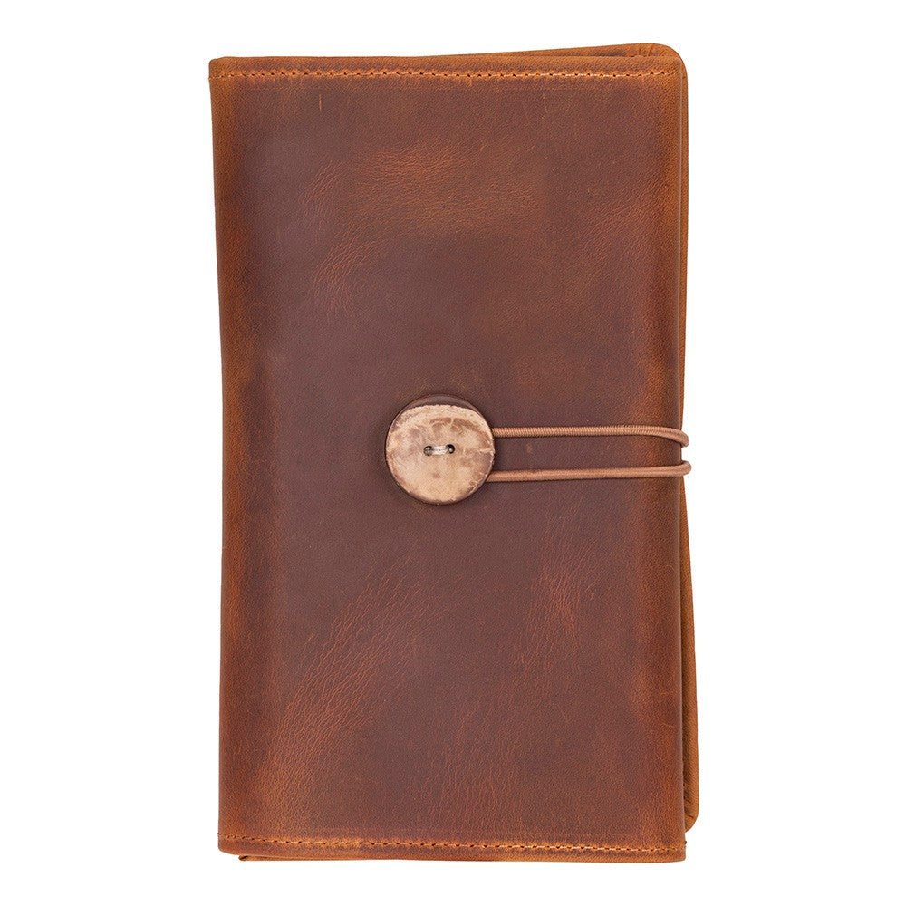 Bloominbag-Torino Tech Roll Soft Moccasin Tan Hakiki Deri Kablo & şarj Düzenleyici-1-Milagron.com