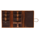 Bloominbag-Torino Tech Roll Soft Moccasin Tan Hakiki Deri Kablo & şarj Düzenleyici-3-Milagron.com