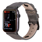 Valais Stone Ash Leather Apple Watch Kordon-44/45/46/49Mm