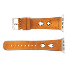 Valais Tan Leather Apple Watch Kordon-44/45/46/49Mm