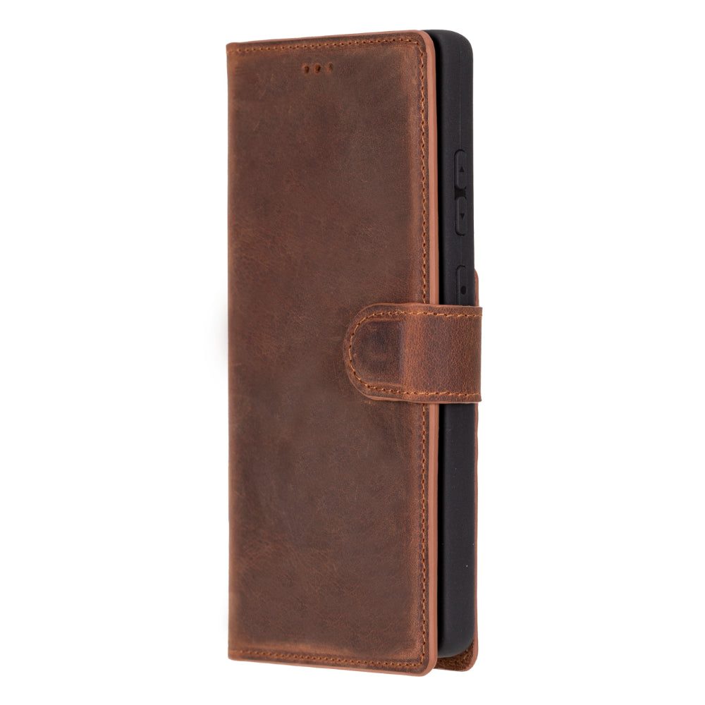 Valeno Saddle Heritage Deri Samsung Galaxy S25 Ultra(6.9”) Manyetik Ayrılabilir Cüzdanlı Telefon Kılıfı