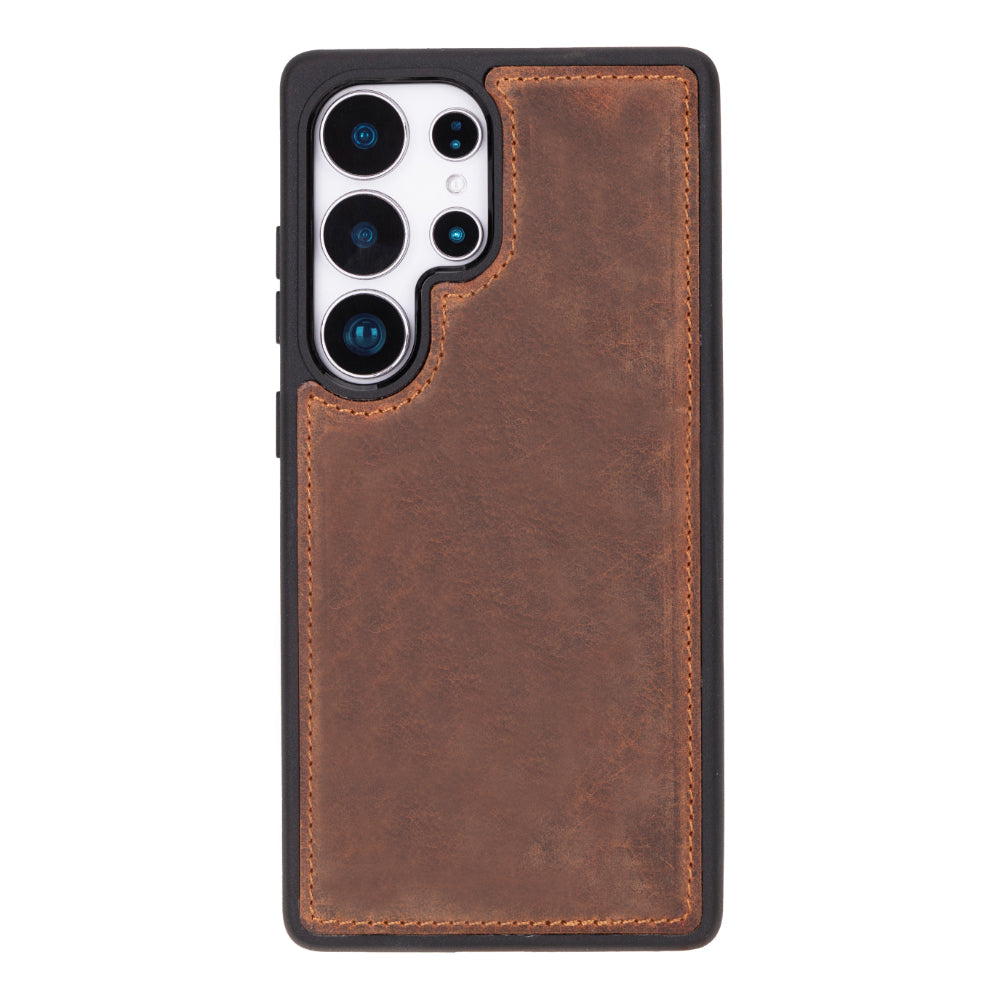 Valeno Saddle Heritage Deri Samsung Galaxy S25 Ultra(6.9”) Manyetik Ayrılabilir Cüzdanlı Telefon Kılıfı