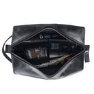 Voyage Marine Blue Hakiki Deri Dopp Kit – X Large
