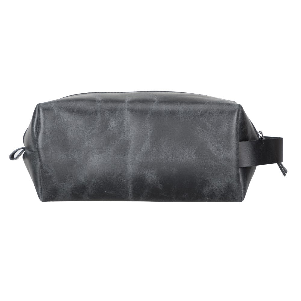 Voyage Marine Blue Hakiki Deri Dopp Kit – X Large