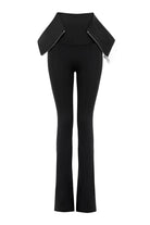 Bo&Po-Annalisa Corset Flare Leggings-Activewear-2-Milagron.com