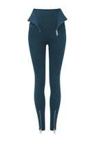 Bo&Po-Annalisa Corset Leggings Oil Blue-Activewear-3-Milagron.com