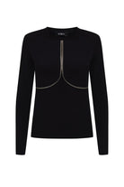 Bo&Po-Lotte Top Black-Top-1-Milagron.com
