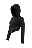 Bo&Po-Palma Sweatshirt Black-Sweatshirts & Hoodies-2-Milagron.com