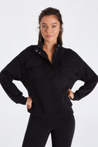 Boboist-Boboist Abby Sweatshirt Abby Dik Yaka Sweatshirt-Sweatshirt-1-Milagron.com