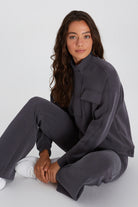 Boboist-Boboist Abby Sweatshirt Abby Dik Yaka Sweatshirt-Sweatshirt-3-Milagron.com