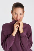 Boboist-Boboist Abby Sweatshirt Abby Dik Yaka Sweatshirt-Sweatshirt-4-Milagron.com