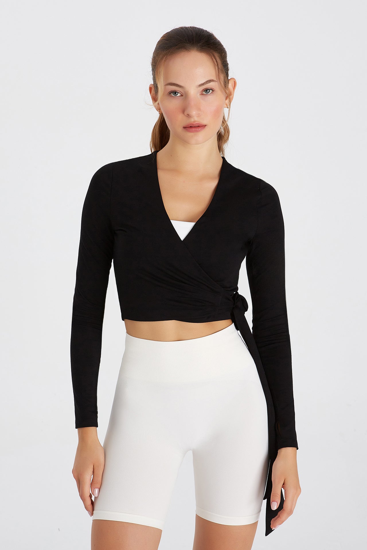 Boboist-Boboist Addison Bluz Addison Bağlamalı Bluz-Bluz-2-Milagron.com