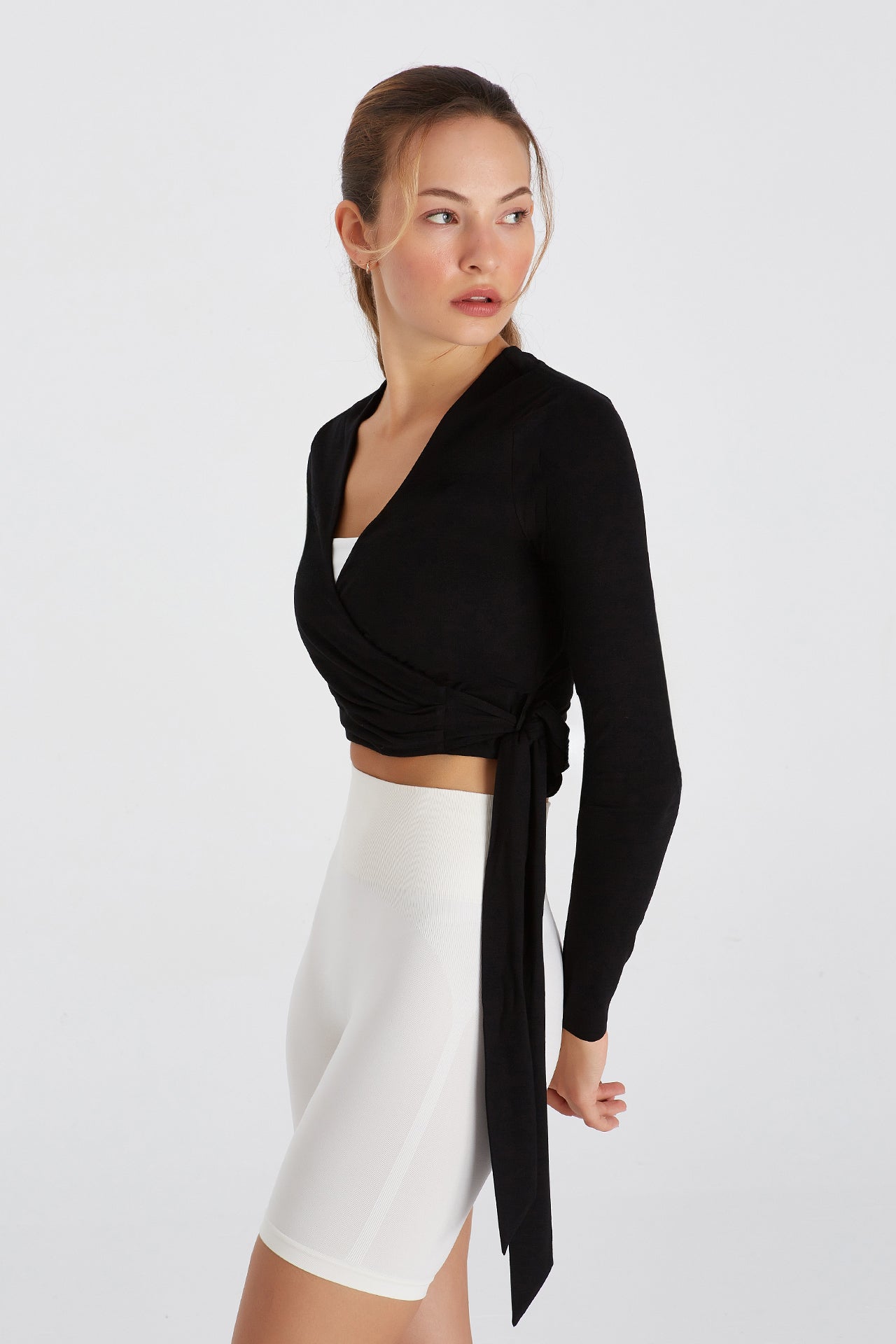 Boboist-Boboist Addison Bluz Addison Bağlamalı Bluz-Bluz-3-Milagron.com