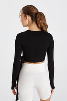 Boboist-Boboist Addison Bluz Addison Bağlamalı Bluz-Bluz-4-Milagron.com