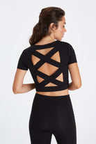 Boboist-Boboist April Kk Crop Top April Kısa Kollu Crop Top-Crop Top-2-Milagron.com