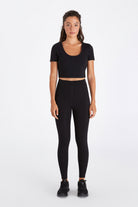 Boboist-Boboist April Kk Crop Top April Kısa Kollu Crop Top-Crop Top-3-Milagron.com