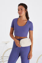 Boboist-Boboist April Kk Crop Top April Kısa Kollu Crop Top-Crop Top-3-Milagron.com