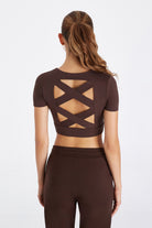 Boboist-Boboist April Kk Crop Top April Kısa Kollu Crop Top-Crop Top-3-Milagron.com