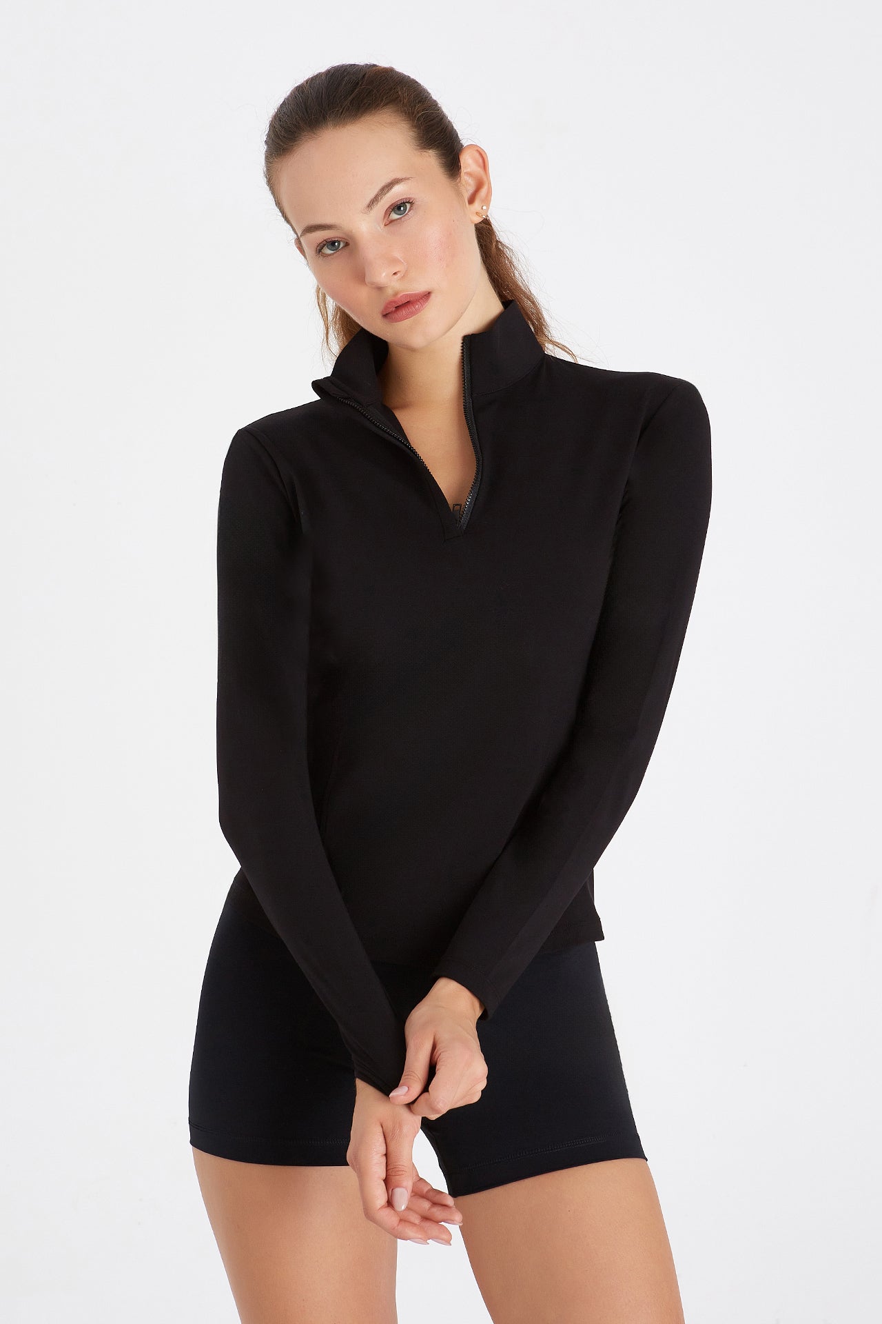 Boboist-Boboist Cecilly Dik Y.Sweatshirt Cecilly Dik Yaka Sweatshirt-Sweatshirt-3-Milagron.com