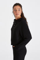 Boboist-Boboist Doris Sweatshirt Doris Düğme Detaylı Sweatshirt-Sweatshirt-2-Milagron.com