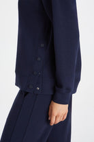 Boboist-Boboist Ellie Sweatshirt Elle çıtçıt Detaylı Sweatshirt-Sweatshirt-3-Milagron.com