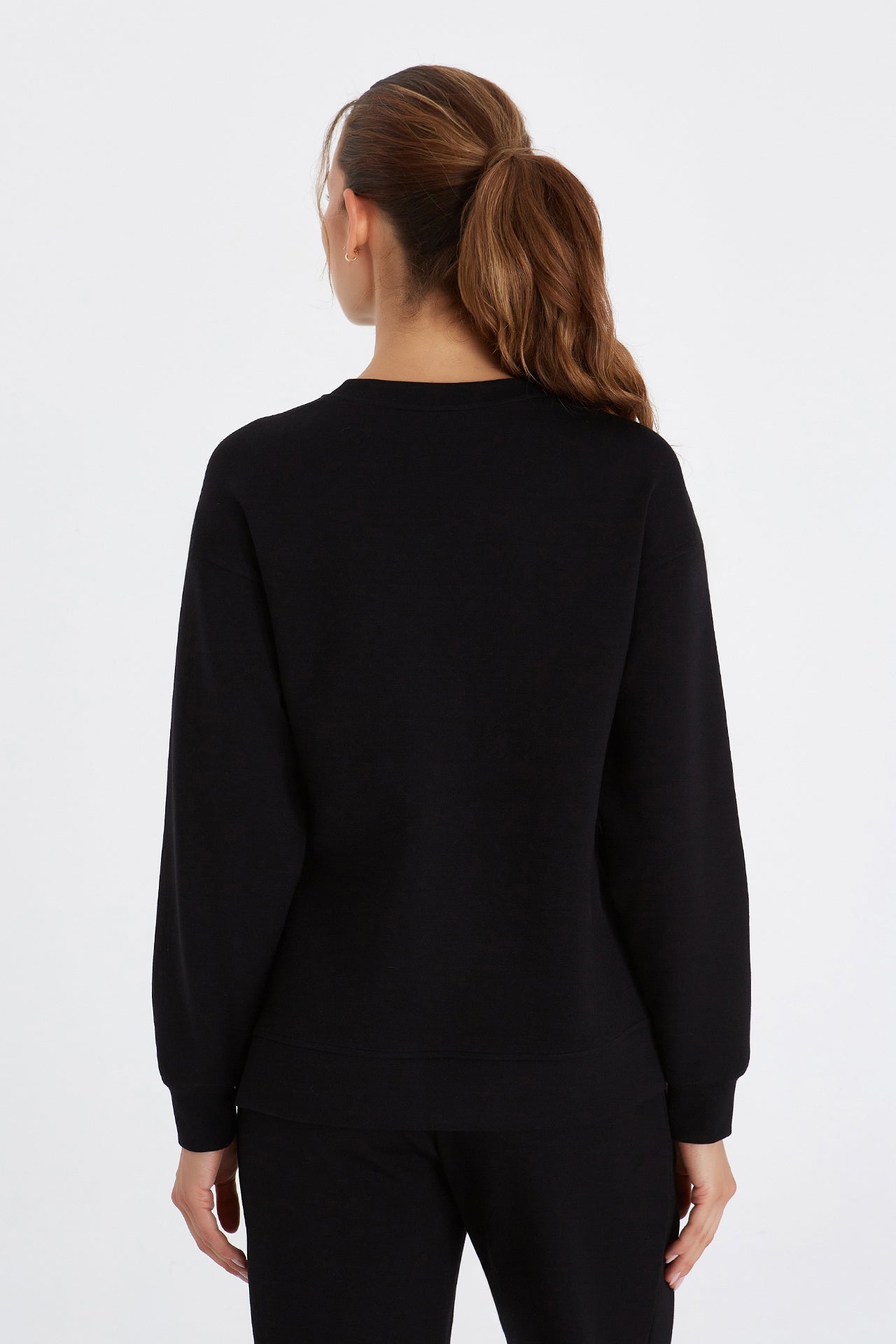 Boboist-Boboist Ellie Sweatshirt Elle çıtçıt Detaylı Sweatshirt-Sweatshirt-3-Milagron.com