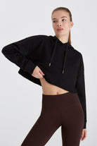 Boboist-Boboist Everly Sweatshirt Everly Kapüşonlu Kısa Sweatshirt-Sweatshirt-1-Milagron.com