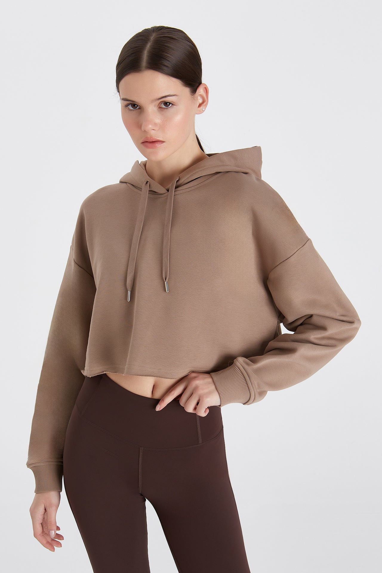 Boboist-Boboist Everly Sweatshirt Everly Kapüşonlu Kısa Sweatshirt-Sweatshirt-2-Milagron.com