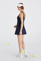 Boboist-Boboist Helen Tenis Elbisesi Helen V Yaka Tenis Elbisesi-Helen Tenis Elbisesi-2-Milagron.com
