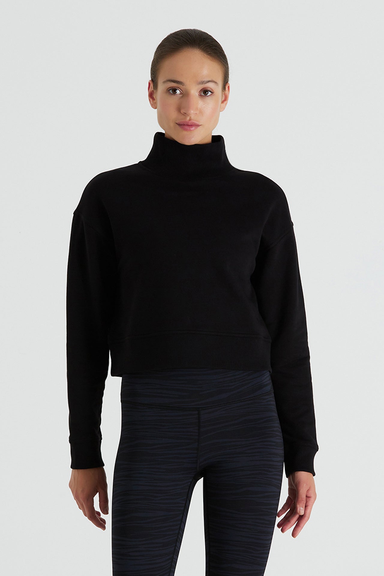 Boboist-Boboist Lori Sweatshirt Lori Dik Yaka Kısa Sweatshirt-Sweatshirt-1-Milagron.com