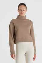 Boboist-Boboist Lori Sweatshirt Lori Dik Yaka Kısa Sweatshirt-Sweatshirt-1-Milagron.com