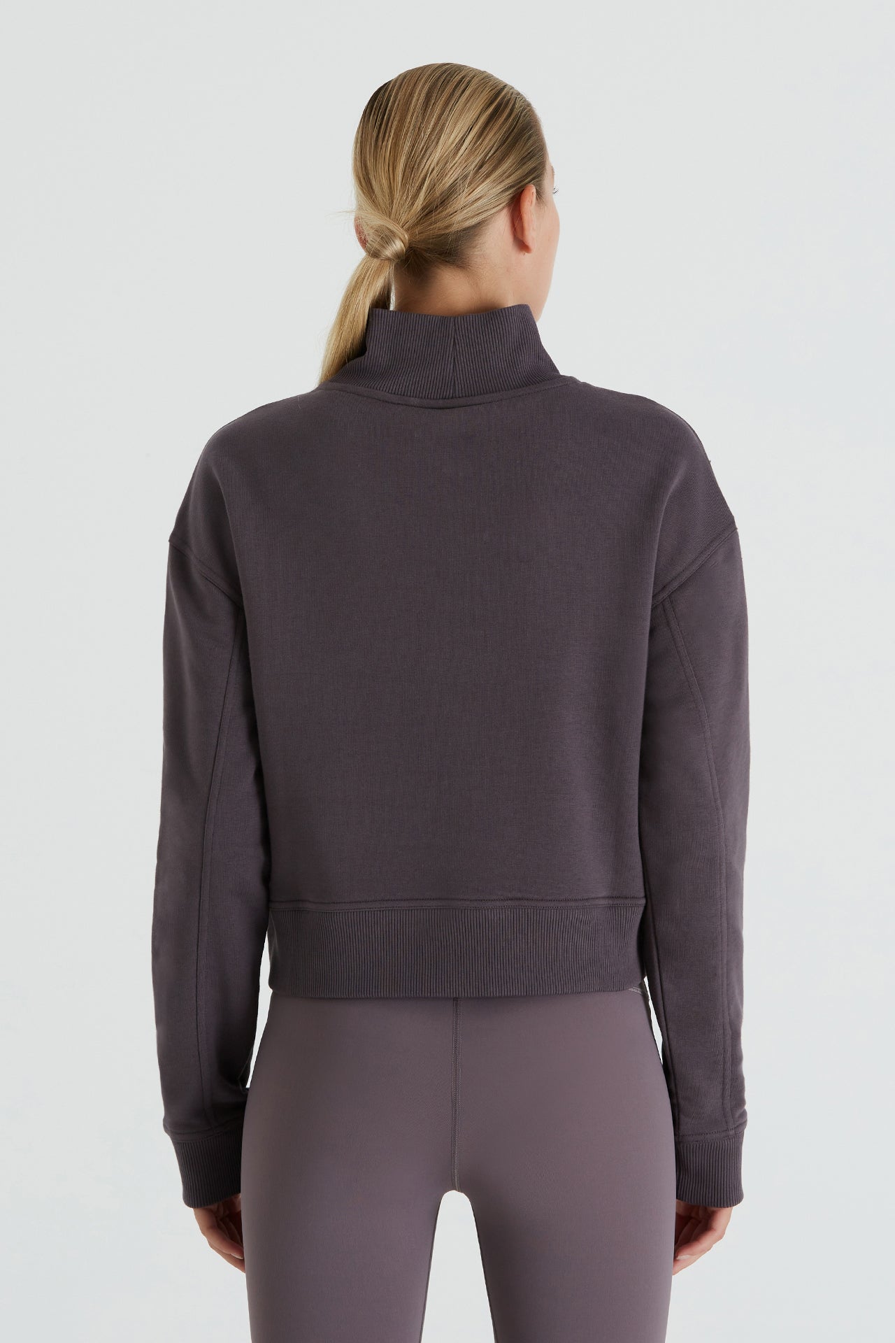 Boboist-Boboist Lori Sweatshirt Lori Dik Yaka Kısa Sweatshirt-Sweatshirt-2-Milagron.com